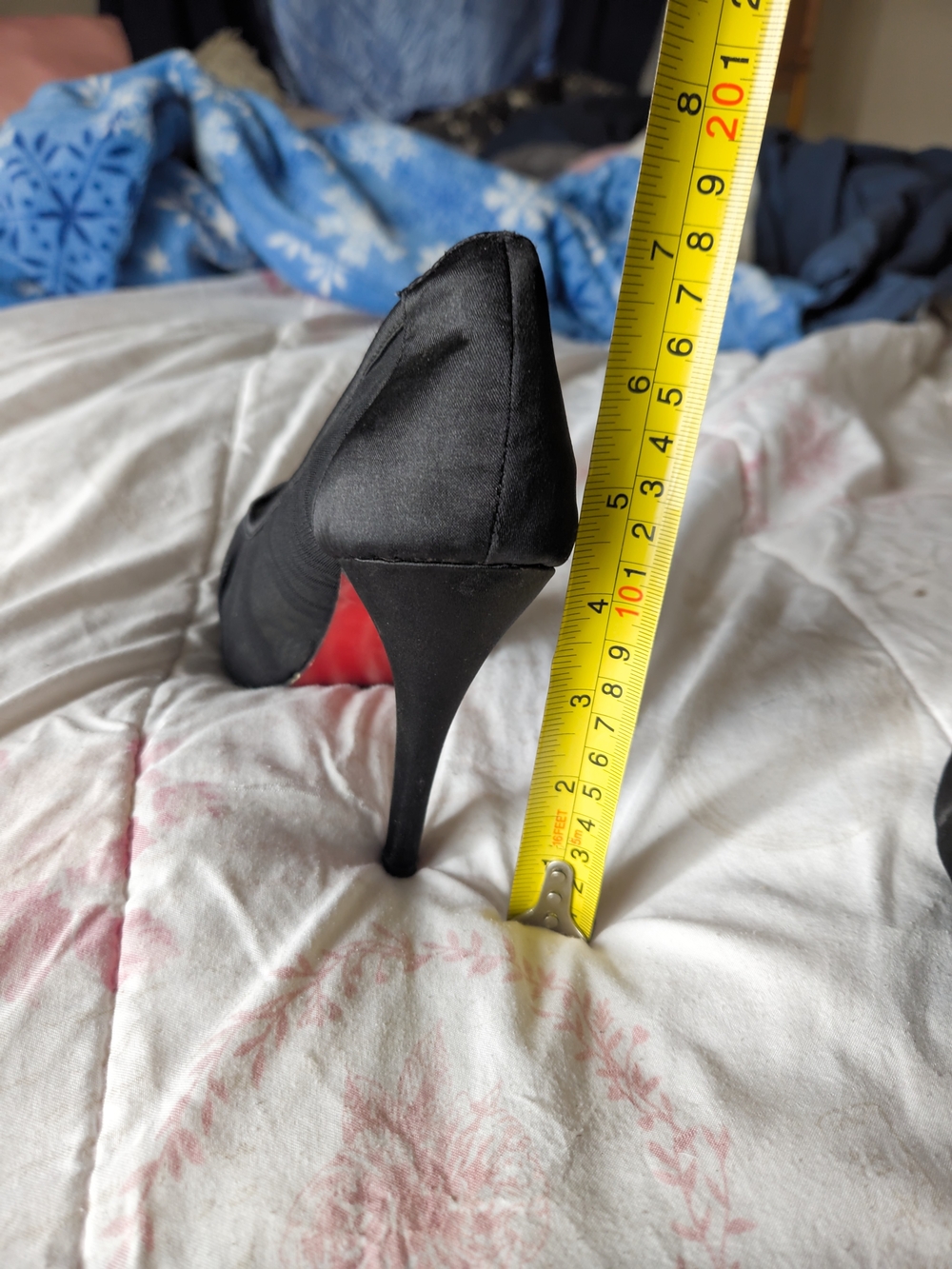 Christian Louboutin Black Mesh Peep-Toe Flat Shoe - Picture 5 of 8